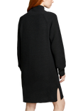 SISLEY Contrast Stripe Jumper Dress, Black/White