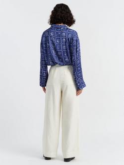 Chinti & Parker Pleat Front Trousers - view 2, Cream