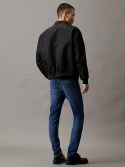 Calvin Klein Slim Tapered Jeans, Mid Blue - view 2, Mid Blue