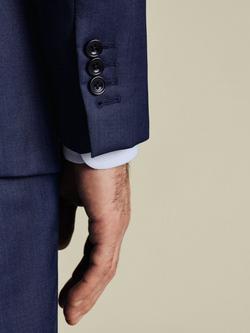 Charles Tyrwhitt Slim Fit Wool Blazer - view 2, Royal Blue