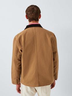 Dubbleware Crowell Cotton Twill Jacket, Tan - view 2, Tan