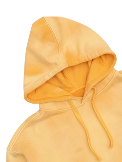 Dubbleware Cotton Sun Faded Hoodie, Yellow - view 2, Yellow