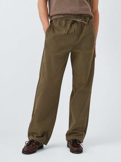 Dubbleware Hopkington Cotton Trousers, Military Green, Military Green