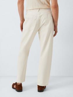 Dubbleware Selvedge Denim Jeans, Ecru - view 2, Ecru