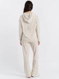 Chinti & Parker Wool & Cashmere Relaxed Hoodie, Light Oatmeal