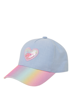 Angels by Accessorize Kids' Shake Glitter Cap, Pastel/Multi, Pastel/Multi