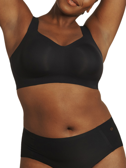 Evelyn & Bobbie Beyond Wire-Free Bra, Black