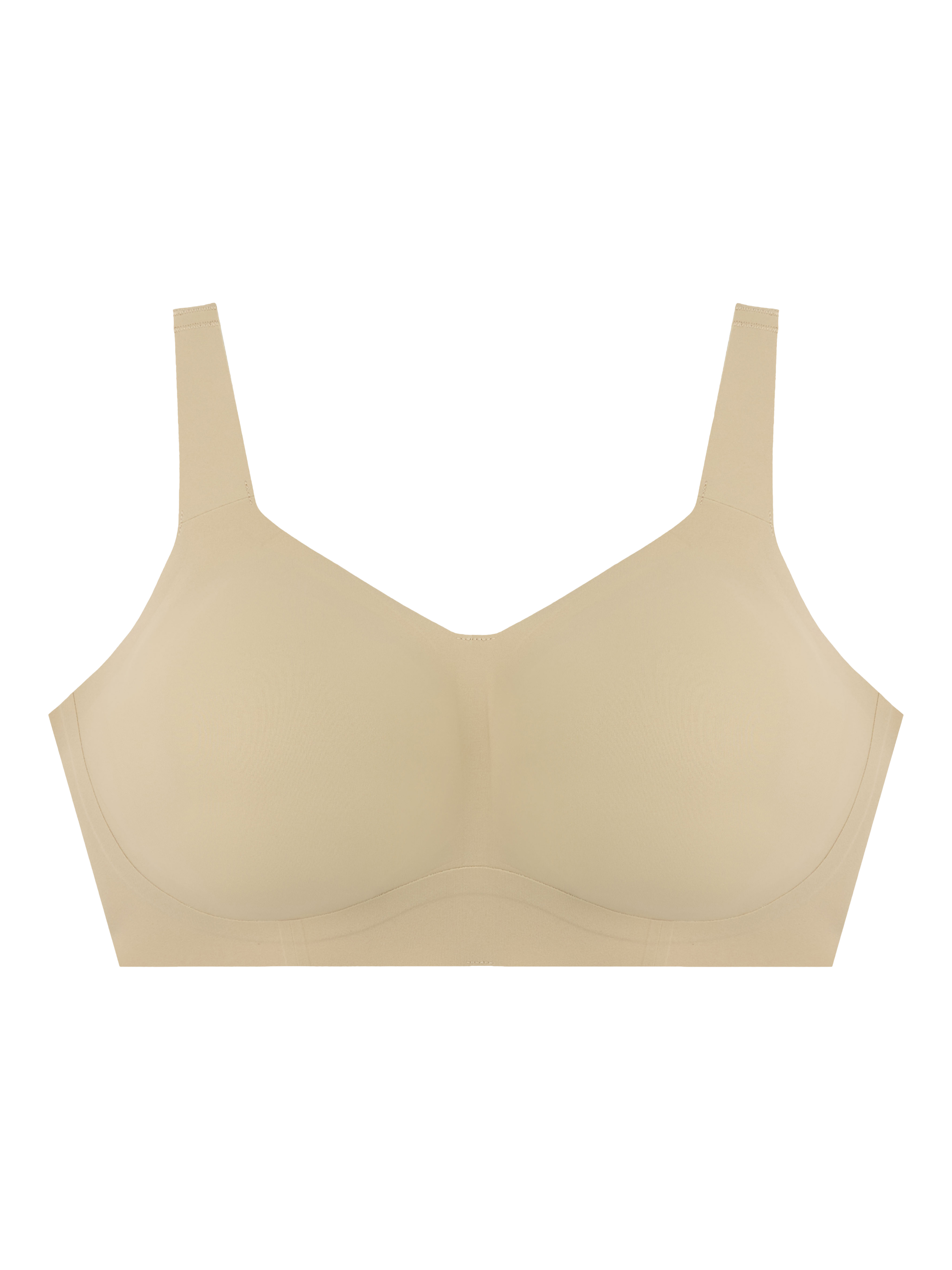 Product image 6 of 9, which shows Evelyn & Bobbie Beyond Wire-Free Bra, Sand, S