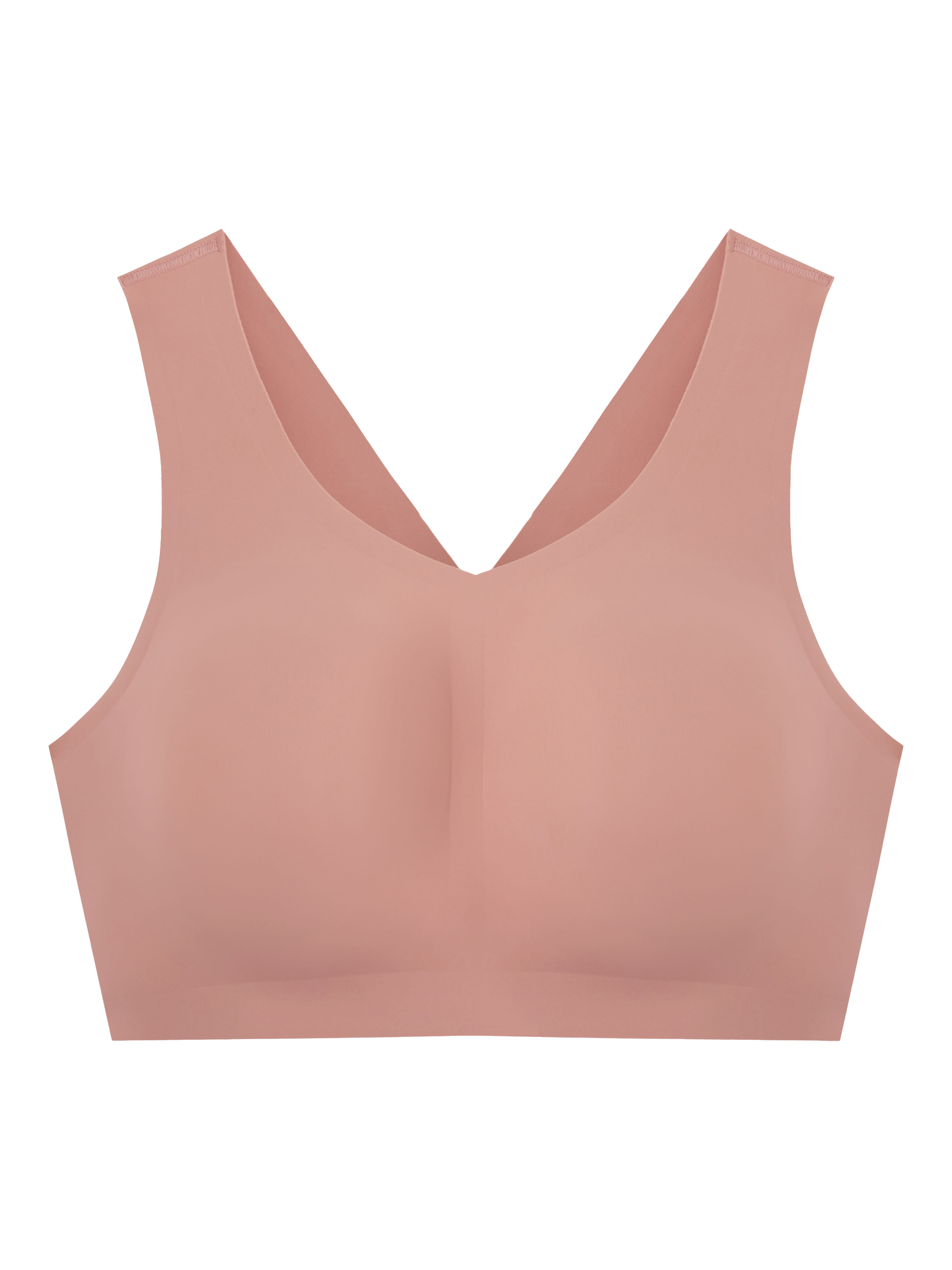 Product image 6 of 9, which shows Evelyn & Bobbie Defy Wire-Free Bra, Himalayan Salt, S