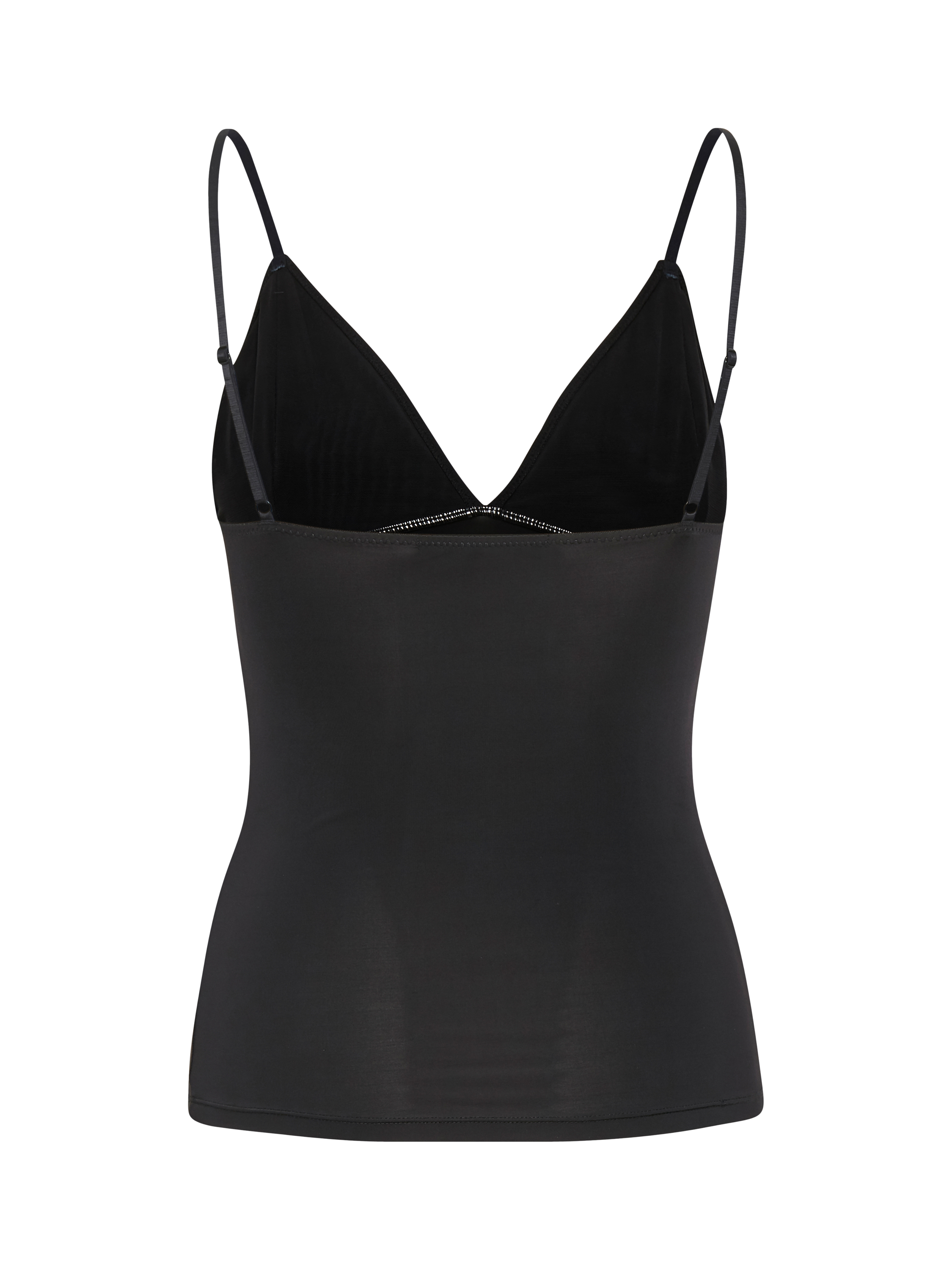 Product image 5 of 6, which shows Gestuz V-Neck Cami Top, Black, XS