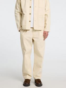 Selected Kobe Slim Fit Jeans, Ecru