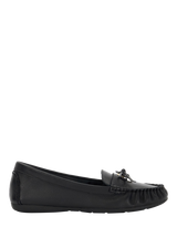 Black Leather Loafers