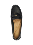 Dune London Grovers Leather Loafers, Black