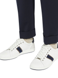 Dune London Trint Leather Lace Up Trainers