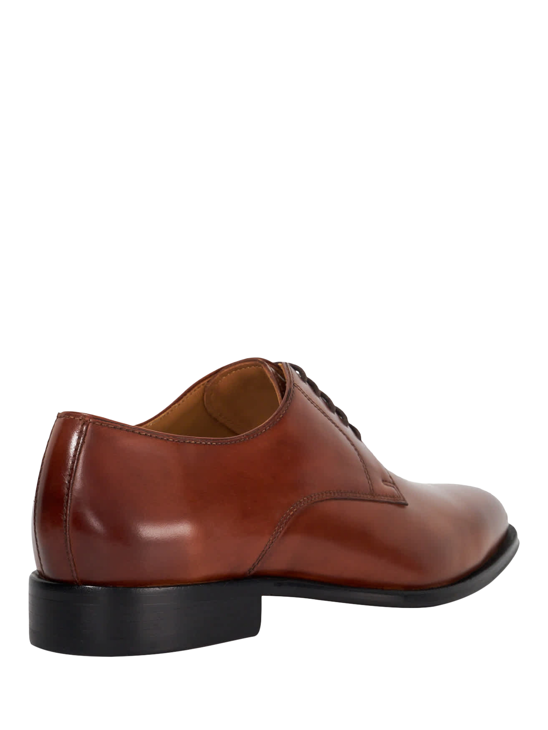 Product image 4 of 6, which shows Dune London Salisbury Leather Derby Shoes, Tan, 6