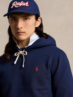 Polo Ralph Lauren Cotton Blend Fleece Hoodie, Navy