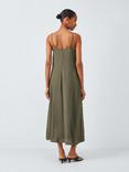 AND/OR Ember Embellished Slip Dress, Khaki