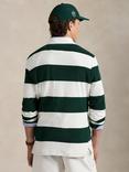 Polo Ralph Lauren X Wimbledon 2025 Unisex Rugby Shirt, Moss Agate/White