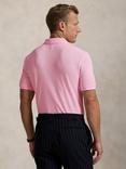 Polo Ralph Lauren Cotton Custom Slim Fit Short Sleeve Polo Shirt, Carmel Pink
