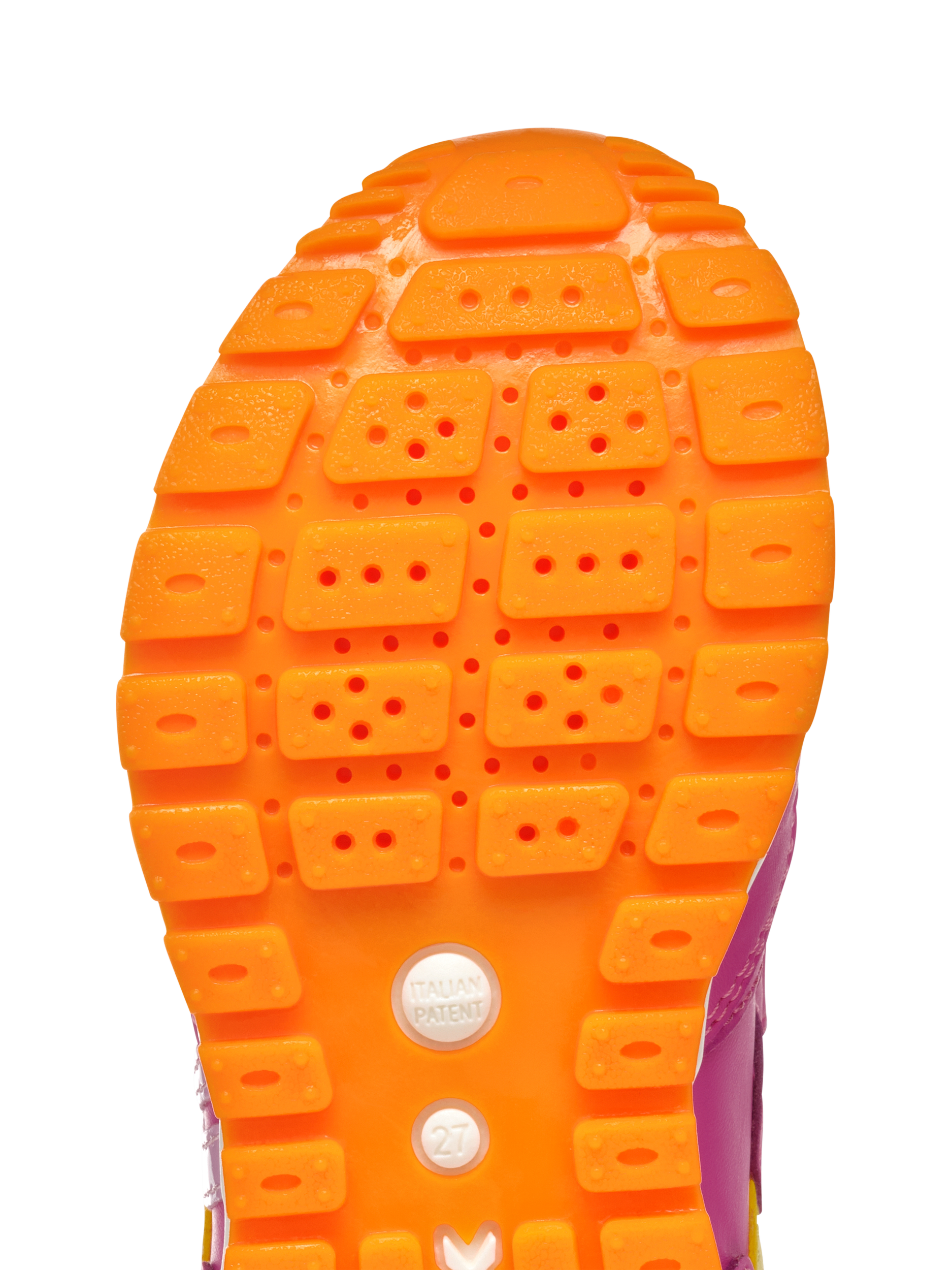 Product image 10 of 10, which shows Geox Kids' Pavel Trainers, Fuchsia/Multi, EU38