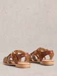 White Stuff Zara Suede Leather Fisherman Sandals, Tan