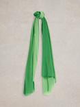 White Stuff Penny Plain Oversized Scarf, Bright Green
