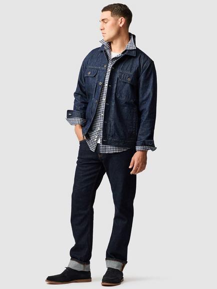 Rodd & Gunn Southburn Check Linen Cotton Slim Fit Long Sleeve Shirt, Royal - view 2, Royal