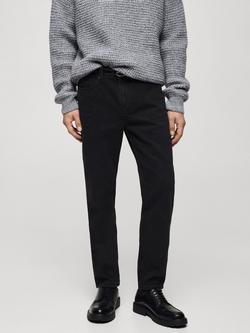 Mango Ben Slim Fit Jeans, Black