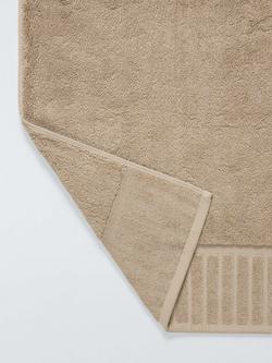John Lewis Organic Turkish Cotton Towels - view 2, Latte