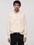 Mango Winny High Zip Neck Regular Fit Sweatshirt