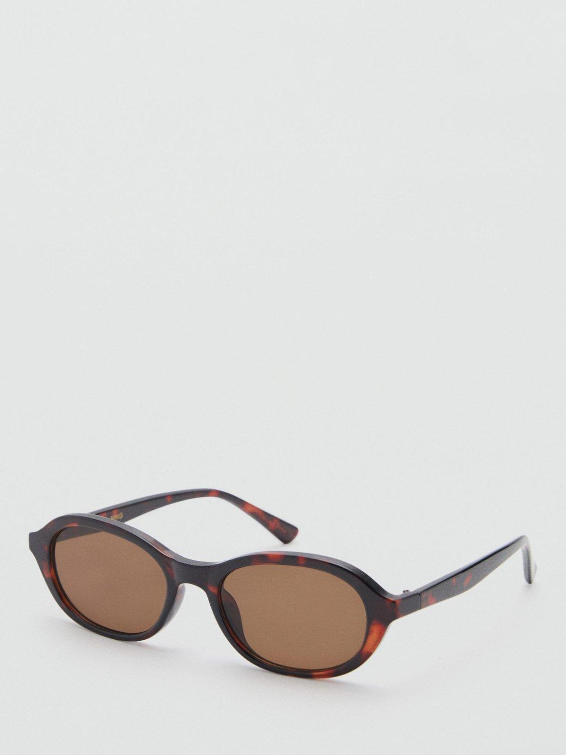 Mango Dalia Sunglasses, Brown/Multi