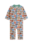 JoJo Maman Bébé Kids' Dinosaur Sun Protection Suit, Multi