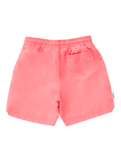 Toastie Kids' UV Swim Board Shorts, Salmon - view 2, Salmon