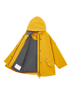 Toastie Kids' Classic Waterproof Raincoat - view 2, Sunny Yellow