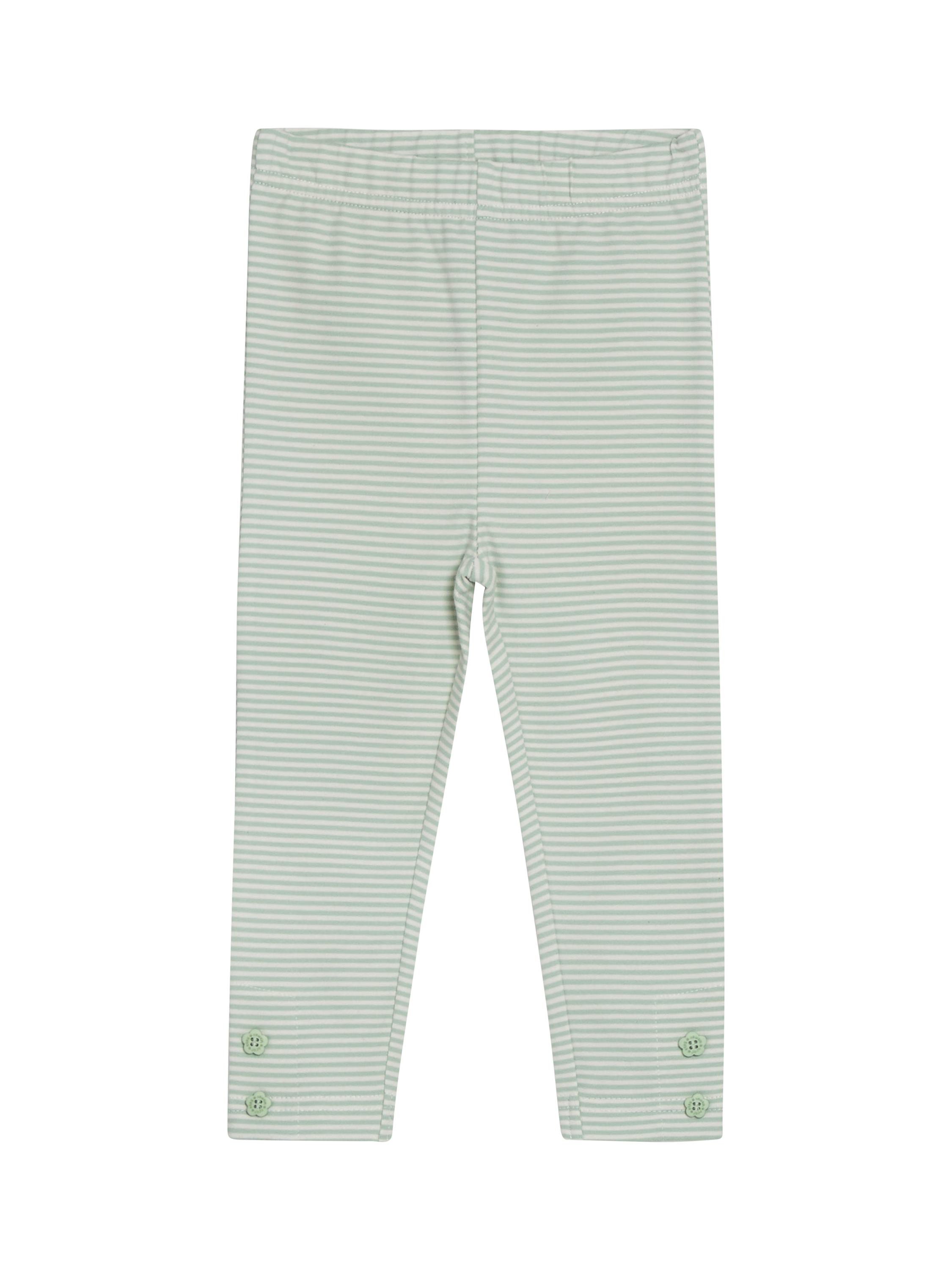 Product image 4 of 5, which shows JoJo Maman Bébé Kids' Cherry and Gingham Leggings, Pack of 2, Multi, 6-12 months