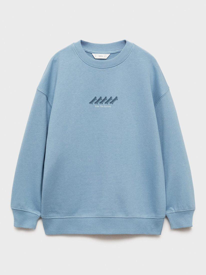 Mango Kids' Berto Cotton Sweatshirt