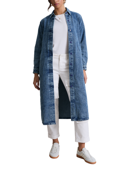 Hay Life Super Shacket, Mid Blue, Mid Blue