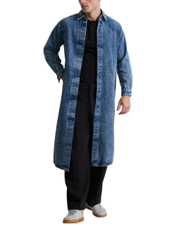 Hay Life Super Shacket, Mid Blue - view 2, Mid Blue