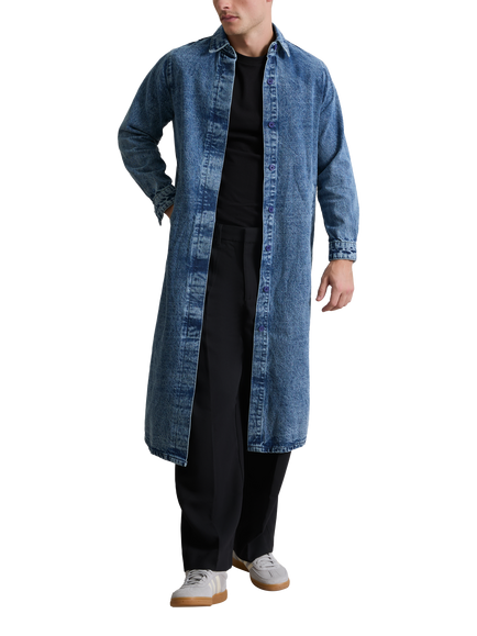 Hay Life Super Shacket, Mid Blue - view 2, Mid Blue