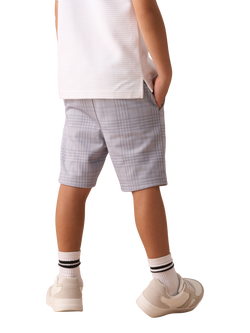 Angel & Rocket Kids' Textured Jersey Shorts, Grey - view 2, Grey