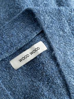 WOOD WOOD Button-Through Cardigan - view 2, Vintage Indigo