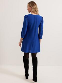 Phase Eight Dannie Mini Dress - view 2, Blue