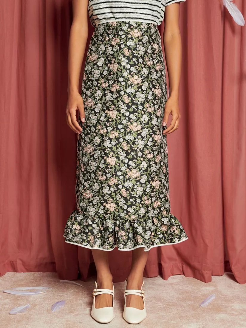 ANDMARY】Gigi mouton skirt
