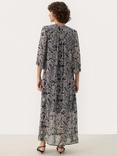Part Two Berit Paisley Dress, Blue/Multi