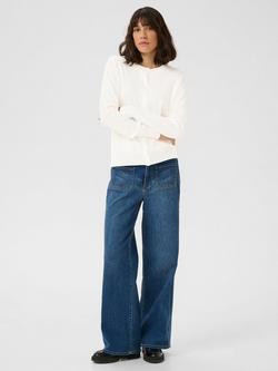 KAFFE Lizza Cardigan - view 2, Chalk