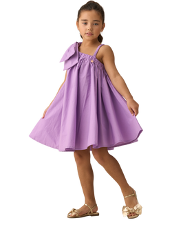 Angel & Rocket Kids' Swing Dress, Purple - view 2, Purple