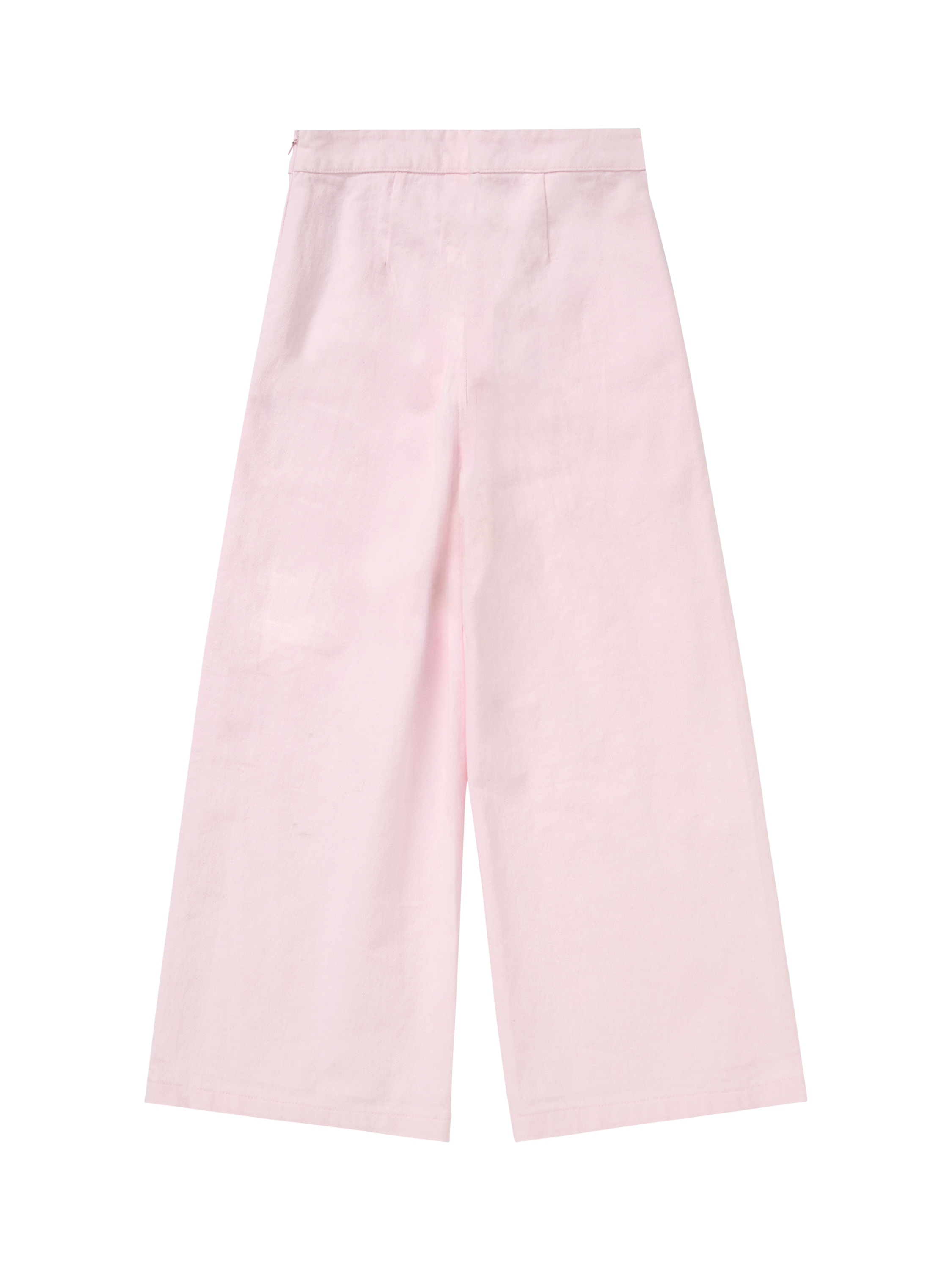 Product image 5 of 6, which shows Angel & Rocket Kids' Washed Trousers, Pink, 3 years