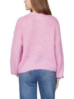 Sisters Point Lidar Textured Knit Jumper - view 2, Barbie