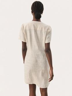 Part Two Aminase Linen Blend Mini Dress - view 2, French Oak
