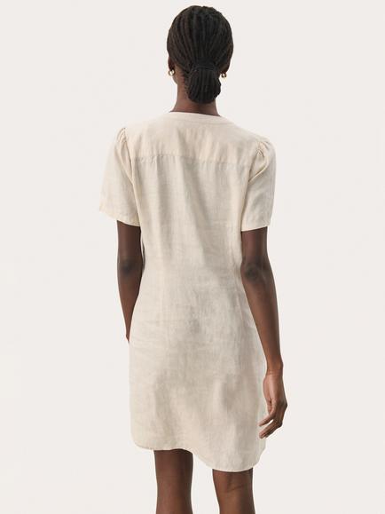 Part Two Aminase Linen Blend Mini Dress - view 2, French Oak